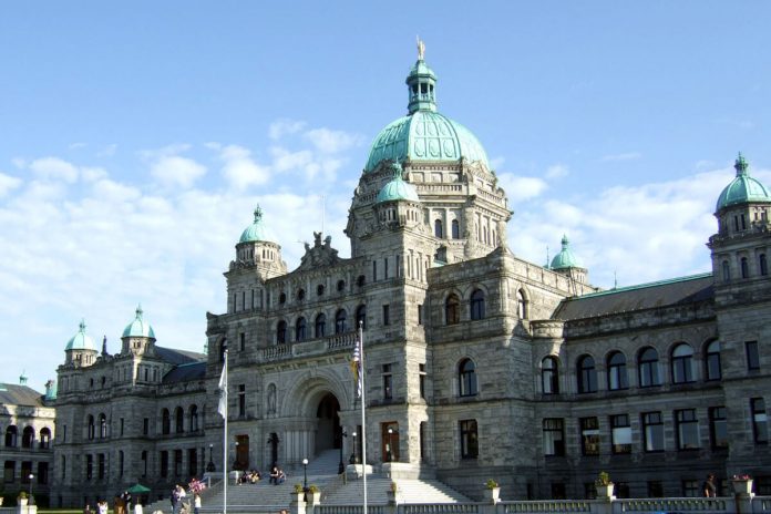 The Legislative Assembly of British Columbia, Victoria, Canada．
