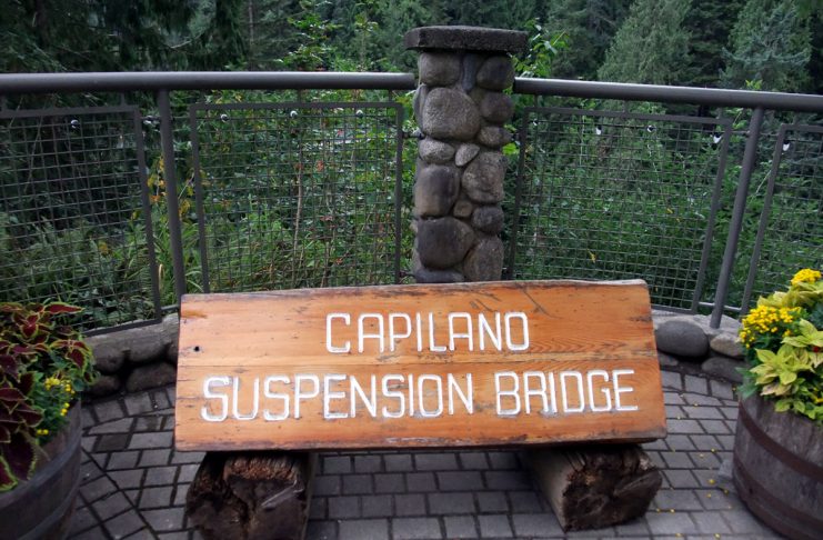 キャピラノブリッジ、10月、11月は閉園 Capilano Suspension Bridge park; photo ©Vancouver Shinpo