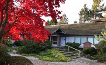 スティーブストン日本語学校60周年記念 スティーブストン日本語学校が活動している「スティーブストン日加文化センター」正式名 Steveston Japanese Canadian Cultural Centre (SJCCC) Photo ©Steveston Japanese Language School