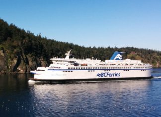 BCフェリー、夏の運休について注意を呼びかけ BC Ferry to Victoria, British Columbia; Photo by © Japan Canada Today