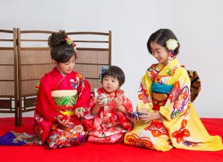 晩秋のバンクーバーで七五三! バンクーバーで七五三 © Colour In Memory