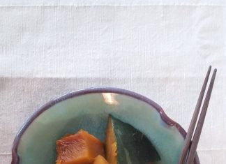 「かぼちゃのこっくり煮」