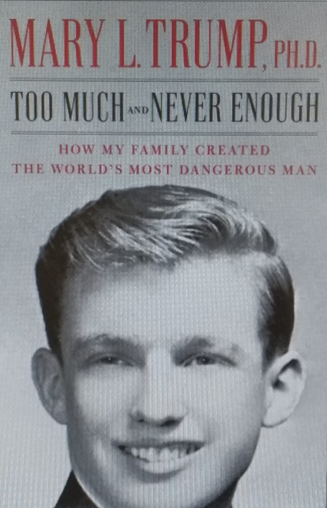 Mary L. Trumpが出版した、一族にまつわる詳細な暴露本（Too Much and Never Enough-和訳『世界で最も危険な男』）　Photo © バンクーバー新報