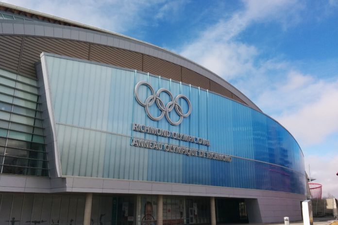Richmond Olympic Oval in British Columbia; Photo by © Vancouver Shinpo