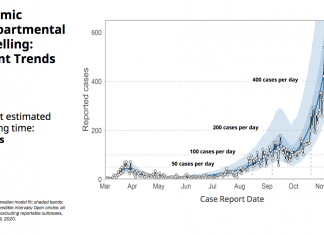BC州で1日の新型コロナ感染者約1000人、70%がフレーザーヘルス 1-2020-11-12 COVID19 Monthly Update Nov 2020; By BCCDC