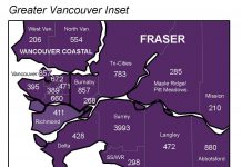 BC州で600人超、全国で12月に1日1万人の可能性 Covid-19 Greater Vancouver Inset unil 10 31 2020 by BCCDC