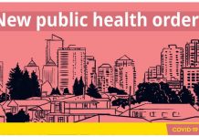 BCで3日連続コロナ感染500人超、規制強化発令 BCCDCが新規制強化策を訴えるポスター。by Government of BC