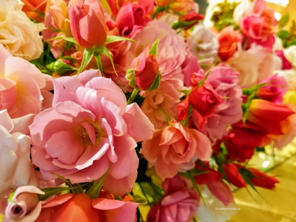 いつも心に花束を　Photo © コナともこ