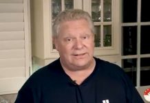 オンタリオ州フォード首相がチーズケーキレシピを投稿 フォード首相がチーズケーキレシピを紹介するツイッターのスクリーンショット