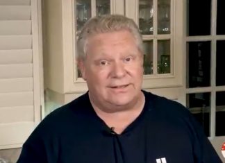 オンタリオ州フォード首相がチーズケーキレシピを投稿 フォード首相がチーズケーキレシピを紹介するツイッターのスクリーンショット