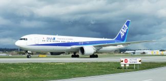 ANA、3/8~3/21の日本到着国際線の予約販売停止 ANA at Vancouver Airport