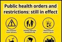 BC州の公衆衛生命令をさらに延長 公衆衛生命令の延長を示すツィート。©The Government of British Columbia