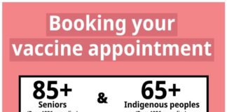 85歳以上のワクチン接種予約が今日から開始 BC 85+ can book vaccine appointment