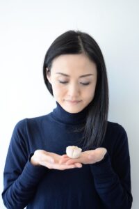 和菓子コーディネーターの荻島美佐恵さん ©Misae Ogishima