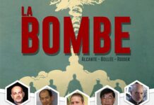 原子爆弾投下までを取り上げたマンガ、La Bombeのウェビナー開催 La Bombeのウェビナーのポスター ©Québec au Japon