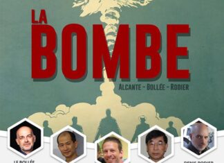 原子爆弾投下までを取り上げたマンガ、La Bombeのウェビナー開催 La Bombeのウェビナーのポスター ©Québec au Japon