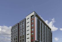 バンクーバー日本語学校の隣にシェルター移転~後編~ 完成予想図。©First United Church Community Ministry Society