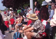 自粛相次ぐ2021年カナダデー カナダデーのパレード。©The Vancouver Shinpo