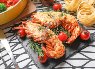 お父さんの喜ぶ顔が見たい!父の日プレゼントガイド ロブスター・テルミドール。Photo courtesy of SEABORN