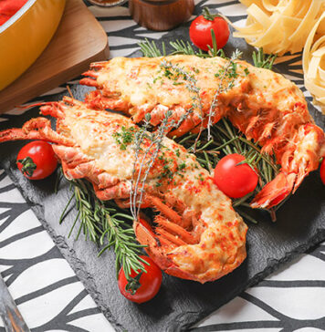 お父さんの喜ぶ顔が見たい!父の日プレゼントガイド ロブスター・テルミドール。Photo courtesy of SEABORN