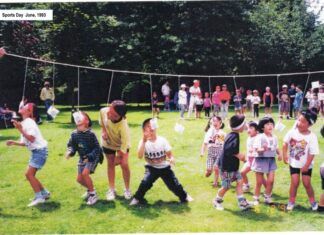 日系社会のみならず、地元とのつながりを大切に~スティーブストン日本語学校 鈴木知子校長に聞く~後編 スポーツデイ。Photo courtesy of The Steveston Japanese Language School