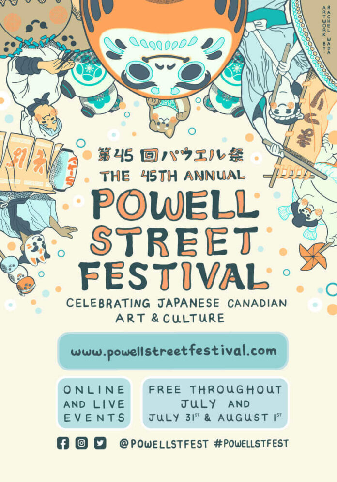 第45回パウエル祭はオンラインとリアル。Photo courtesy of Powell Street Festival Society