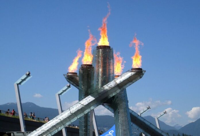 Vancouver Olympic Flame, Photo by ©Pacific Walkers