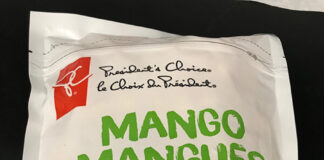 冷凍マンゴー、A型肝炎ウイルスでリコール 冷凍マンゴーがリコールに。Photo courtesy of Canadian Food Inspection Agency