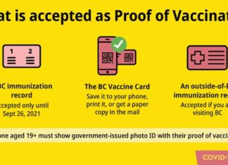 ついに発表、ワクチンパスポート取得方法 BC州でワクチン接種証明として認められるもの。
