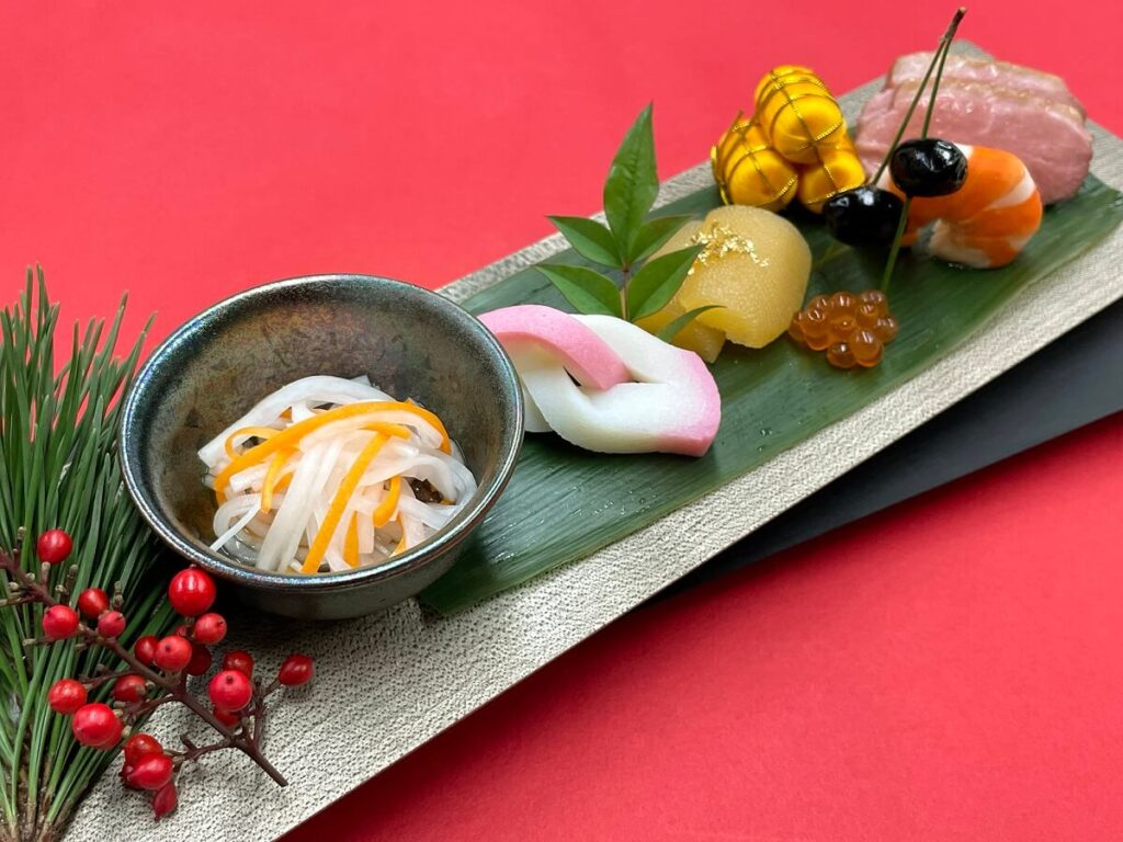 華やかなお正月料理。Photo courtesy of Consulate-General of Japan in Vancouver