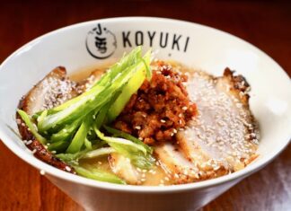 本場札幌ラーメンの店「小雪」が5周年 札幌ラーメンの王道的存在、味噌ラーメン。札幌ラーメンの王道的存在、味噌ラーメン。Photo courtesy of Koyuki Sapporo Ramen