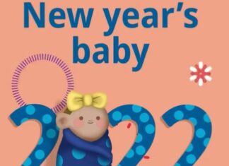 BC州で2022年初めて生まれた赤ちゃんは男の子 BC州政府がツイッターで、2022年最初の赤ちゃんを発表。Photo courtesy of BC Government News