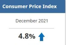 カナダのインフレ率4.8%、30年来の高水準に