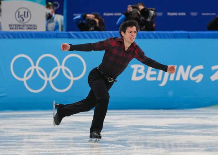 キーガン・メッシング選手、北京五輪、男子フリー。2022年2月10日、中国・北京。Photo by Greg Kolz/Skate Canada