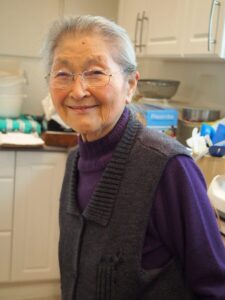 2022年1月に90歳の誕生日を迎えた清水なおみさん。Photo courtesy of Naomi Shimizu