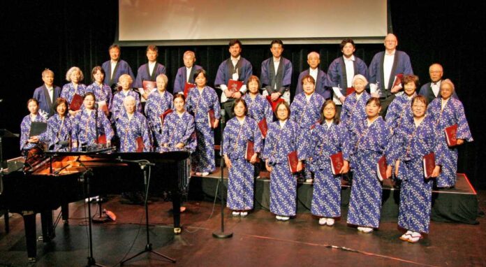 2022年「ルース鈴木先生 メモリアルコンサート」前半。Photo courtesy of The Sakura Singers Society