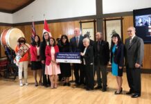 BC州政府、日系カナダ人コミュニティに1億ドル ブリティッシュ・コロンビア州リッチモンド市スティーブストンで。2022年5月21日