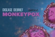 ケベックで患者25人、カナダでサル痘の感染拡大 サル痘ウイルス。Photo from National Collaborating Centre for Infectious Diseases Website