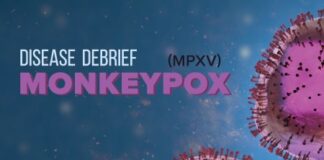 カナダでサル痘745人に、PHACは感染リスクの高い男性らに注意呼びかけ サル痘ウイルス。Photo from National Collaborating Centre for Infectious Diseases Website