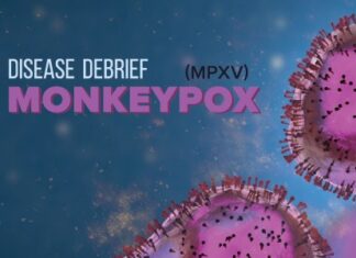 ケベックで患者25人、カナダでサル痘の感染拡大 サル痘ウイルス。Photo from National Collaborating Centre for Infectious Diseases Website