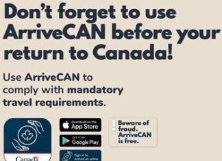 カナダ政府、新型コロナ水際対策9月30日まで延長 ArriveCAN登録を忘れずに!Photo from Government of Canada Website