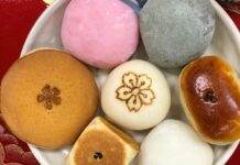 日系文化センター・博物館の春のバザー・植木市 人気のお饅頭は開始後、2時間ほどで売り切れるという。Photo from Nikkei National Museum & Cultural Centre Facebook