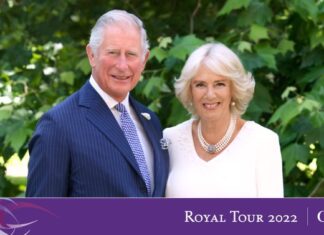 チャールズ皇太子夫妻、カナダ訪問 チャールズ皇太子とカミラ夫人。Photo from The Crown in Canada Website