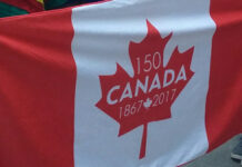 今年のカナダデーは参加イベントが復活!カナダプレースの花火は中止に カナダ建国150周年だった2017年のカナダデーイベントで。ジャックポールプラザ・バンクーバーダウンタウン。Photo by ©Pacific Walkers