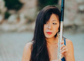 本場スペインのフラメンコ音楽の演奏会がバンクーバーで開催される Lara Wongさん。Photo courtesy of Ms. Yuri Wong