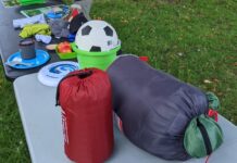 キャンプへ行こう!!パークスカナダが伝授する楽しいキャンプにするための準備 CAMPASSに必要なキャンプ用品。Photo by Japan Canada Today