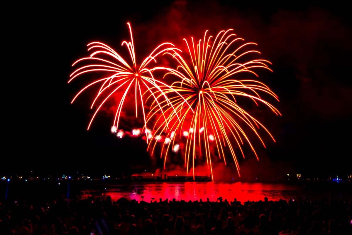 Team Japan of Honda Celebration of Light. July 23, 2022, English Bay, Vancouver, BC; Photo by ©Koichi Saito