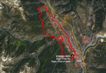 BC州内陸部リトン近郊で山火事拡大 Image by B.C. Wildfire Service