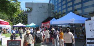 日系ファーマーズマーケット「産地直送」、9、10月のラインナップ Nikkei Farmers Market「産地直送」。2022年7月24日。日系文化センター・博物館。Photo by Japan Canada Today
