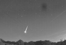 今週末にピーク、バンクーバーは絶好のペルセウス座流星群日和 ペルセウス座流星群。2022年8月。Photo credit: UK Meteor Network